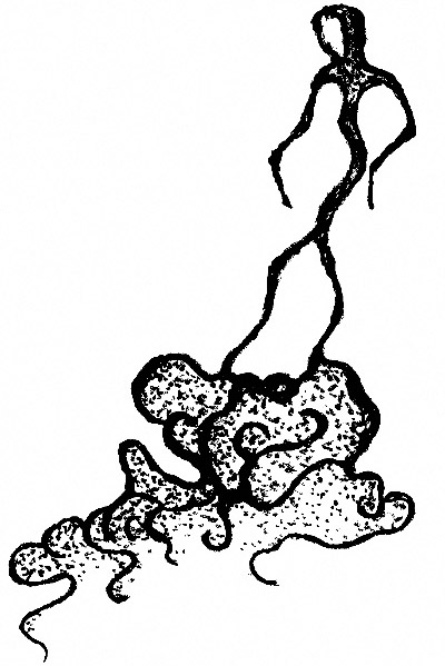 “智慧灵根者与心灵磁流魂体”吸缠