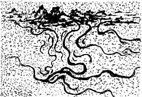 「陰間地府處」的線道之景